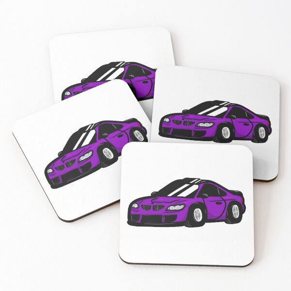 Item preview, Fast Purple Race Car designed and sold by MonkiFlipp.