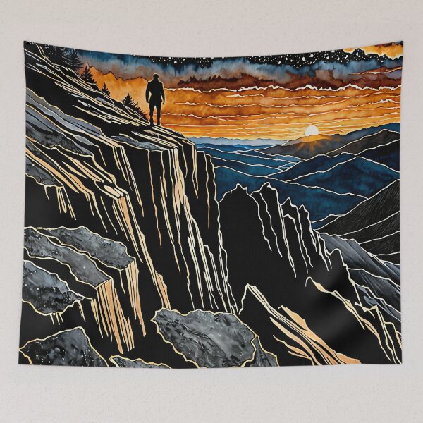 Item preview, Contemplative Textures Meet Hopeful Hues designed and sold by PanoramaPrints.