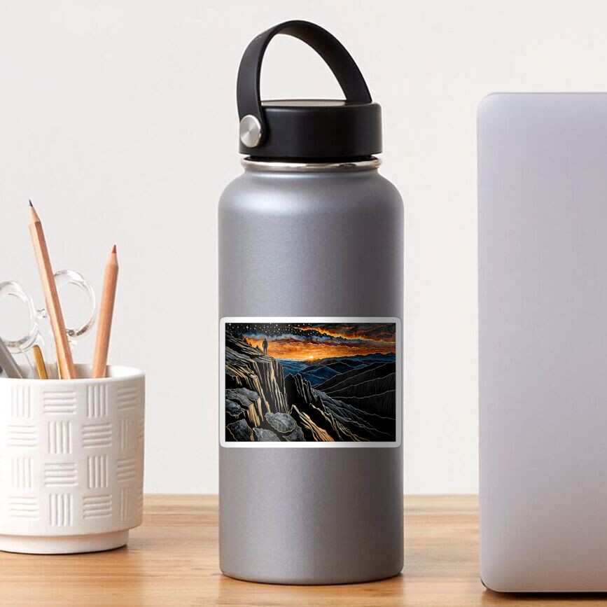 Item preview, Sticker designed and sold by PanoramaPrints.