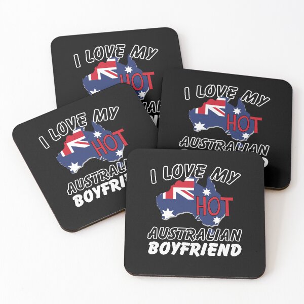 Item preview, Cool I Love My Hot Australian Boyfriend Aussie designed and sold by Betsytiptoe.