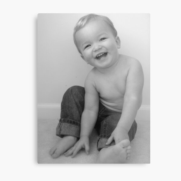 Bright Side Baby Metal Print