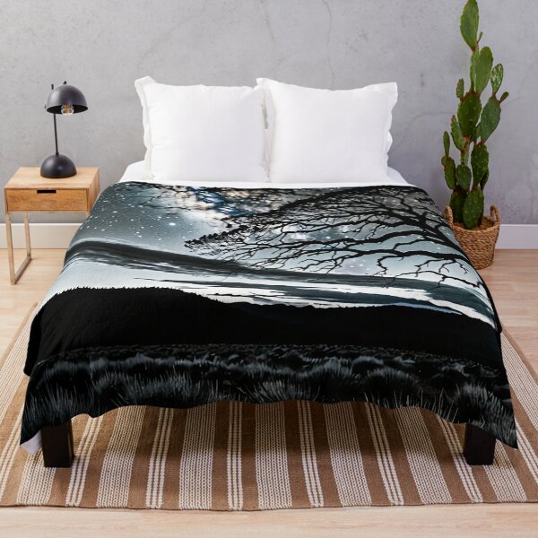 Item preview, Minimalist Nightscape in Rich Blacks and Moody Shades, Hand-Crafted with Charcoal designed and sold by PanoramaPrints.