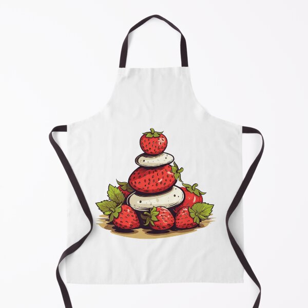 Item preview, Strawberries In A Stone Garden Piramid designed and sold by CosyTeal.