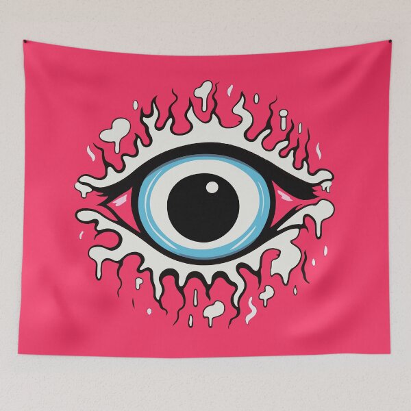 Item preview, Trippy Acid LSD Colorful Vibrant Psychedelic Eye designed and sold by PrintShangri-La.