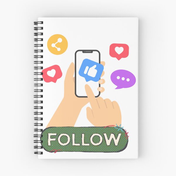 Item preview, seguir compartir y redes sociales designed and sold by Funky Fibers.