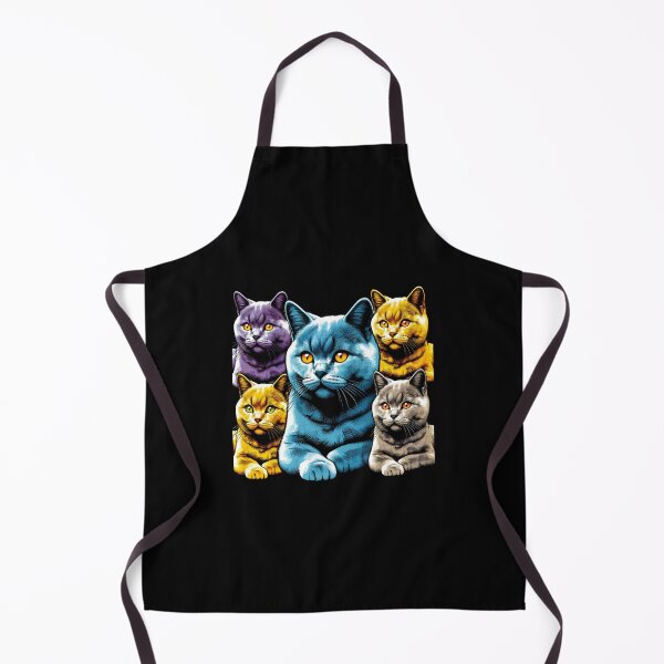Item preview, Feline Reverie: British Shorthair Art Delight designed and sold by BastKittyStore.