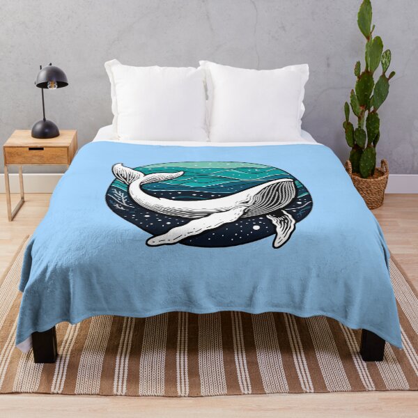Item preview, Majestic Whale’s Journey Through Cosmic Ocean and Starry Sky designed and sold by DethLock.