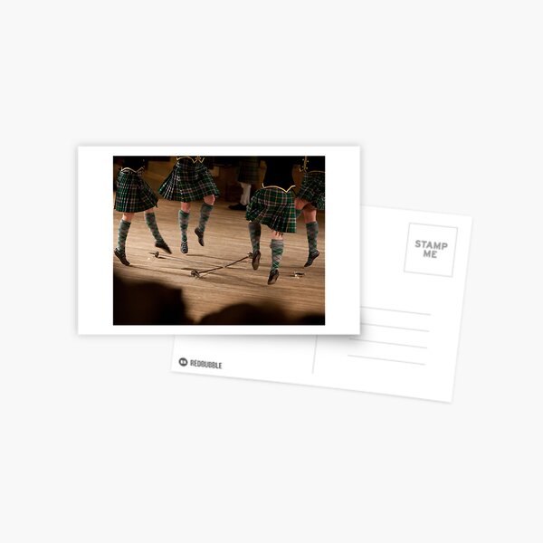 Sword Dance Postcard