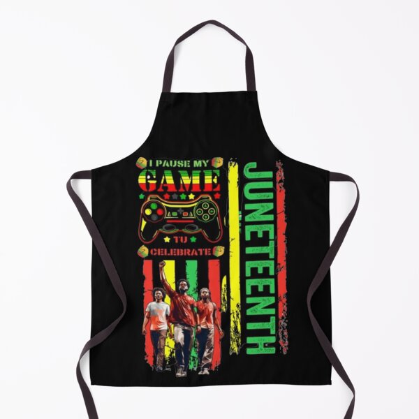 Item preview, I PAUSE MY GAME TO CELEBRATE JUNETEENTH, man, woman, disposition, mood, quote, typography, player. designed and sold by 2012DreamVision.