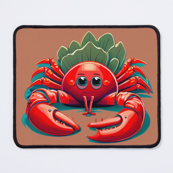 Item preview, Red lobster with a beautiful smile for seafood lovers designed and sold by Firas Aljazzar.