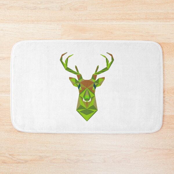 Item preview, Camo Geometric Deer Head designed and sold by Esskay Designs.