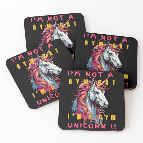 Item preview, Cute Gym Unicorn designed and sold by IronClaw-POD.