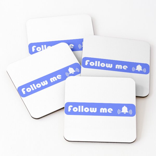 Item preview, FOLLOW ME - SOCIAL MEDIA  designed and sold by Funky  Fibers.