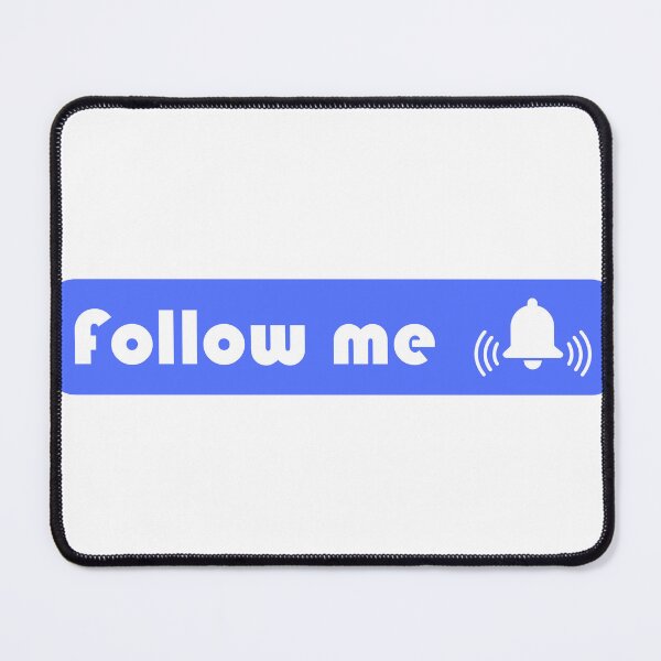 Item preview, FOLLOW ME - SOCIAL MEDIA designed and sold by Funky Fibers.