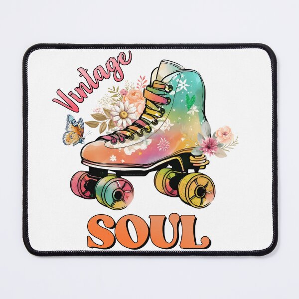 Item preview, Retro Vintage Soul Roller Skate Hobby Girl Derby Sport designed and sold by Nicole Creates.
