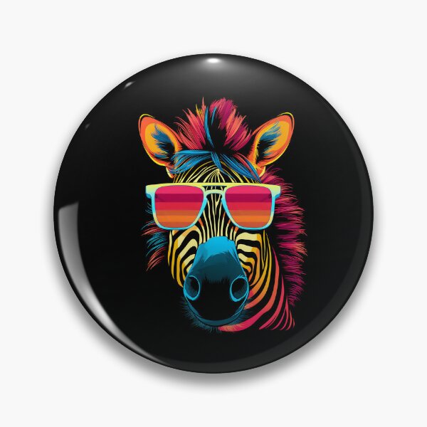 Item preview, Zebra with sunglasses designed and sold by DerSenat.