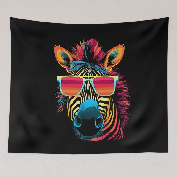 Item preview, Zebra with sunglasses designed and sold by DerSenat.