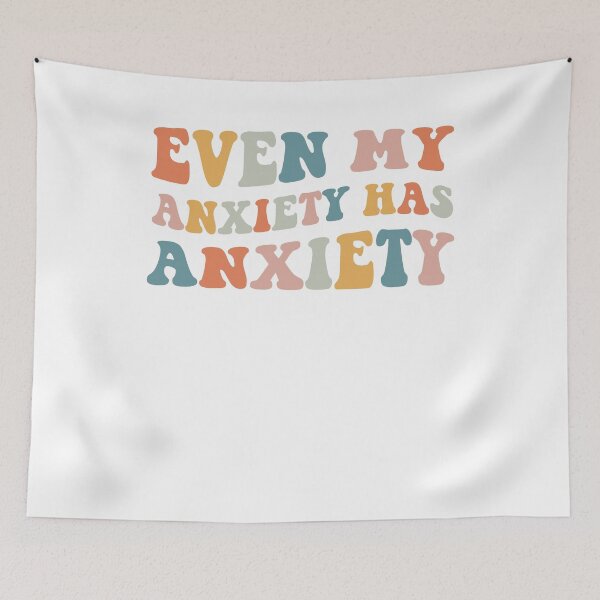 Item preview, Even My Anxiety Has Anxiety designed and sold by SakuraPxl.