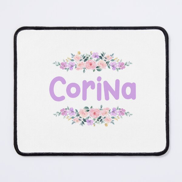 Item preview, Purple Flower Corina Name Label designed and sold by NormadWorld.
