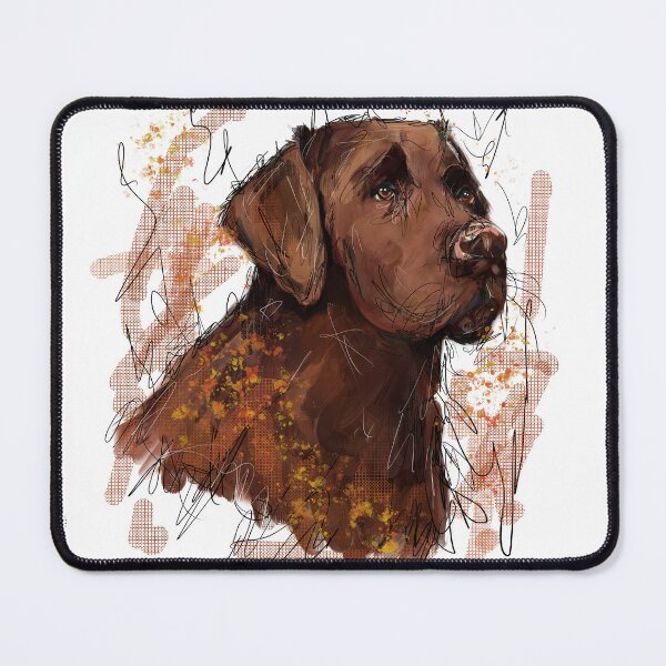 Item preview,  Chocolate Labrador designed and sold by TraceyMackieArt.