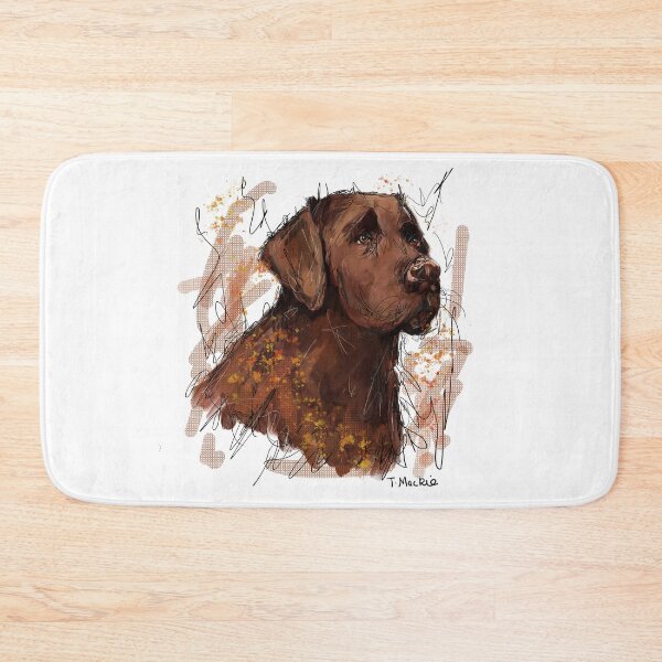 Item preview,  Chocolate Labrador designed and sold by TraceyMackieArt.