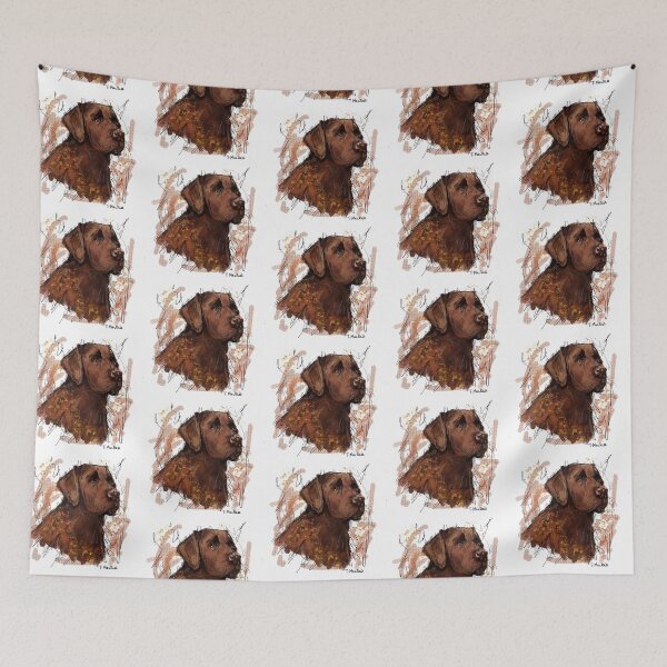 Item preview,  Chocolate Labrador designed and sold by TraceyMackieArt.