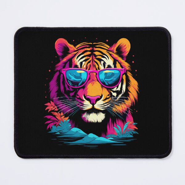Item preview, Tiger with sunglasses designed and sold by DerSenat.