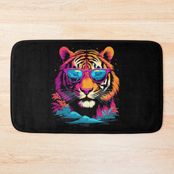 Item preview, Tiger with sunglasses designed and sold by DerSenat.