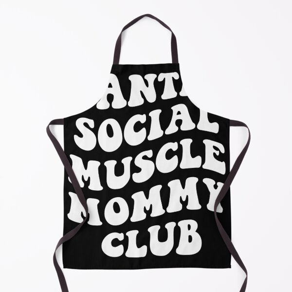 Item preview, Anti Social Muscle Mommy Club Groovy Pump Cover Funny designed and sold by SakuraPxl.
