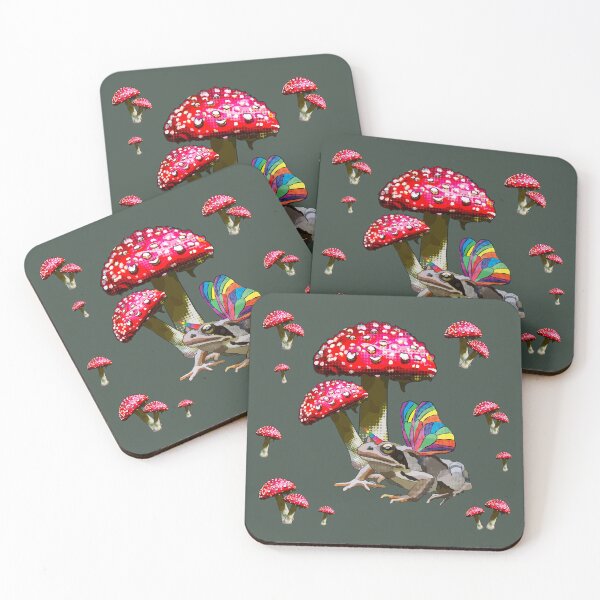 Item preview, Fairycore Magic Frog under Toadstools by BeeFoxTree (Forest) designed and sold by BeeFoxTree.