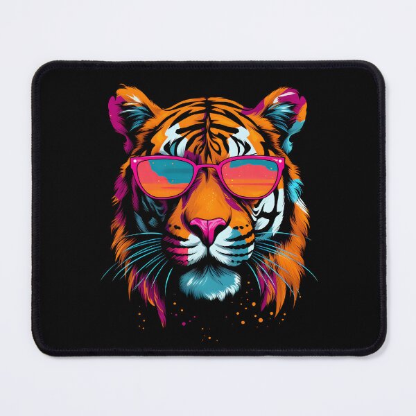 Item preview, Tiger with sunglasses designed and sold by DerSenat.
