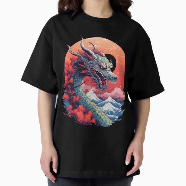 Vista previa del artículo con la obra «dragón japonés», diseñado y vendido por minix00.
