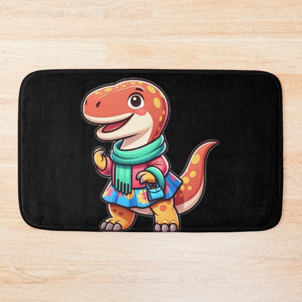 Item preview, Stylish Saur: Trendy Dinosaur with a Handbag designed and sold by Shams-Studio.