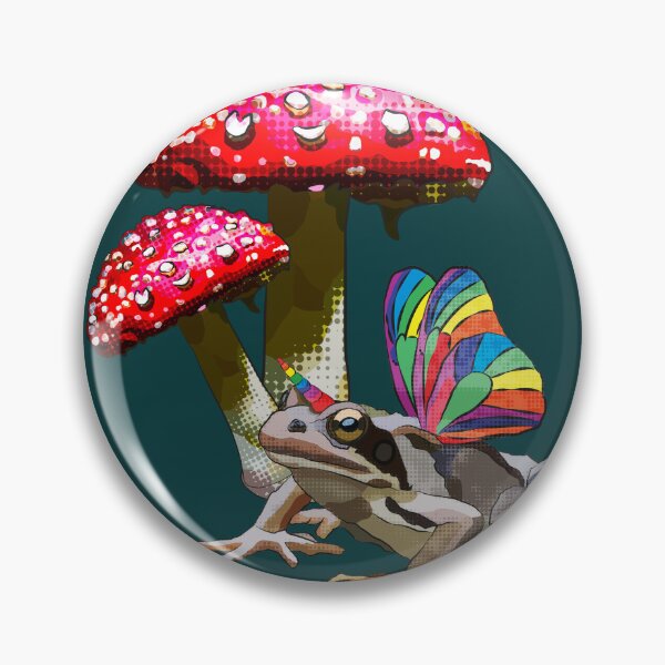 Item preview, Fairycore Toadstool, Magic Frog by BeeFoxTree (Moody) designed and sold by BeeFoxTree.
