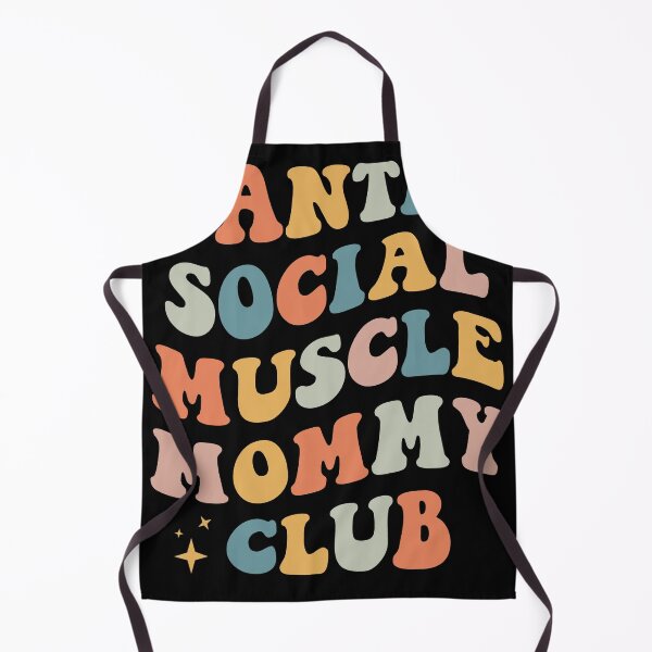 Item preview, Anti Social Muscle Mommy Club Groovy Pump Cover Funny designed and sold by SakuraPxl.