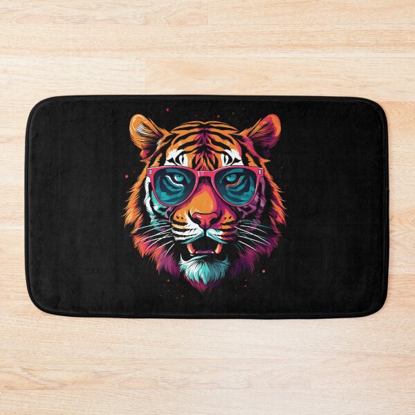 Item preview, Tiger with sunglasses designed and sold by DerSenat.