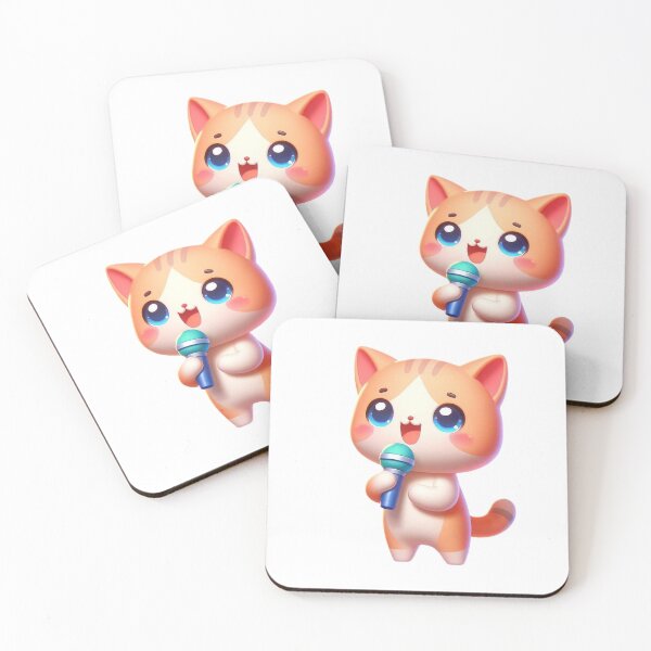Item preview, Karaoke Kitty: Singing Cat Star designed and sold by Shams-Studio.