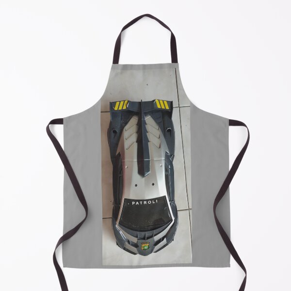 Item preview, Police Car Toy Grey Black Color Without Siren designed and sold by demilyr.