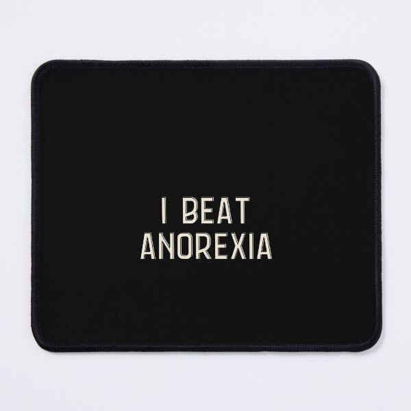 Item preview, I beat anorexia Designs Packed with Humorous Writings designed and sold by joyfulcow.