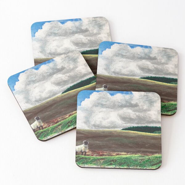 Item preview, Sheep on the Bank designed and sold by Catherine Holland.