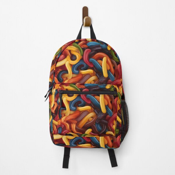 Item preview, Vibrant Gummy Worms Mosaic designed and sold by F. Janey.