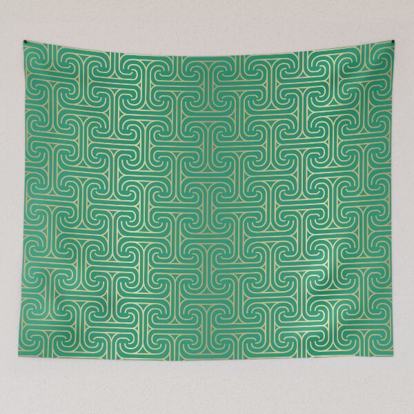 Item preview, Royal Green Pattern designed and sold by stylebytara.