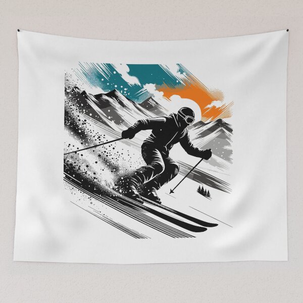 Item preview, Winter Sports Snow Boarding designed and sold by DynastyArt.