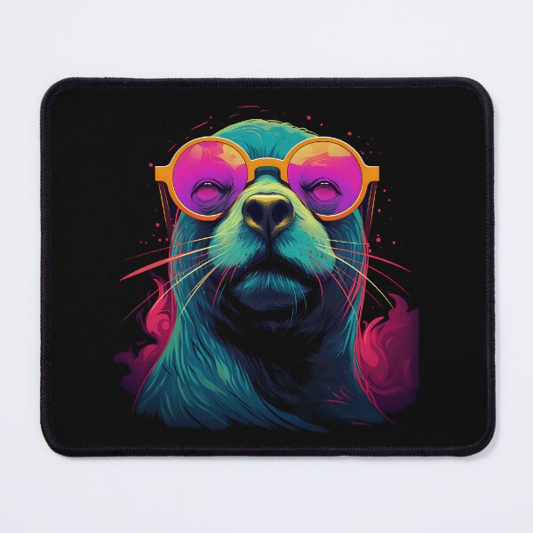 Item preview, Seal with sunglasses, harbor seal, sea lion designed and sold by DerSenat.