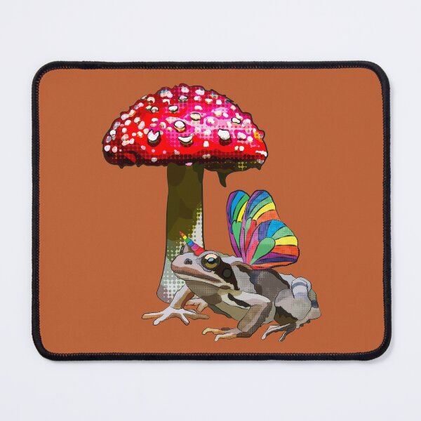 Item preview, Moody Magic Toad under Toadstool by BeeFoxTree (Terracotta) designed and sold by BeeFoxTree.