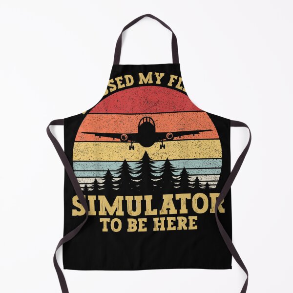 Item preview,  I Paused my Flight Simulator to Be Here Airliner Airplane designed and sold by SakuraPxl.