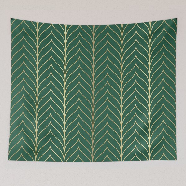 Item preview, Royal Green Pattern designed and sold by stylebytara.