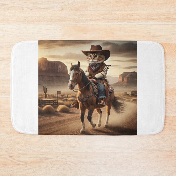 Item preview, Wild West Adventure: Cowboy Cat Rides High designed and sold by catontheroof.