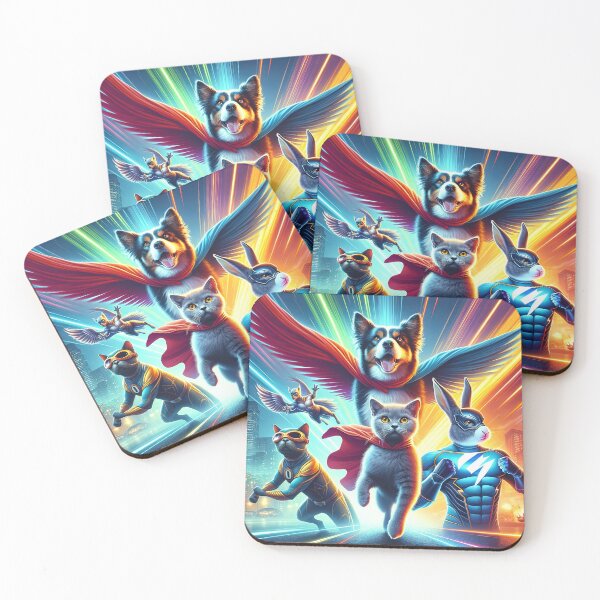 Item preview, Superhero Squad: Animals with Amazing Powers designed and sold by FIYARO.