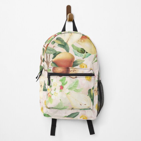 Item preview, Soft Pear And Rose Summer Garden - Vintage Fruit And Flower Pattern designed and sold by UtArt.